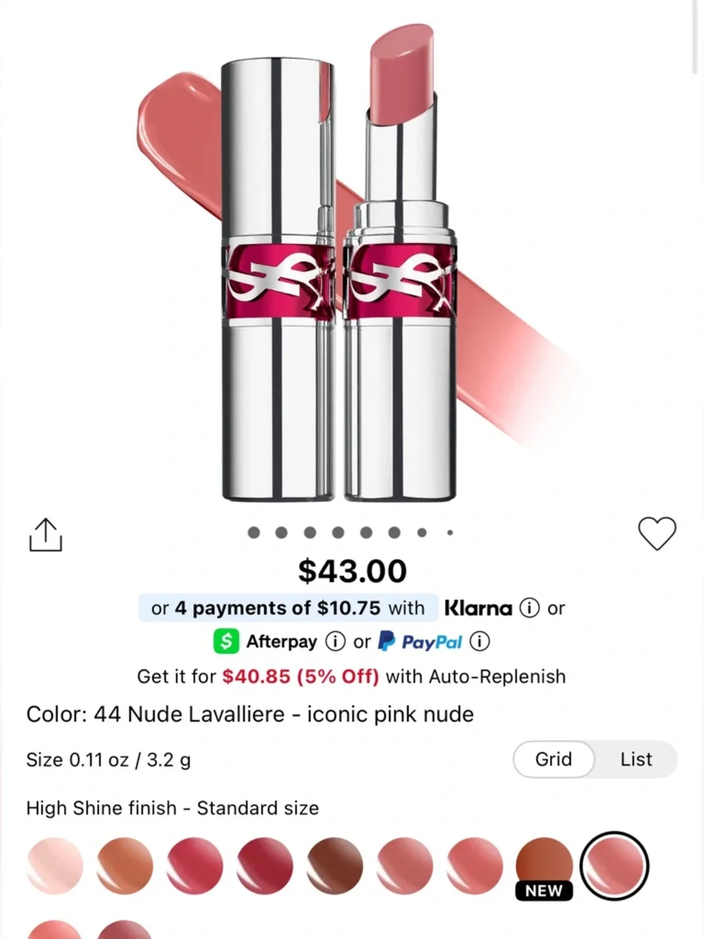 YSL Beauty PR make me blush fuchsia fizz, loveshine gloss, candy glaze lip gloss - Picture 12 of 13